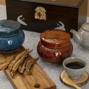 cao hồng sâm hũ đôi