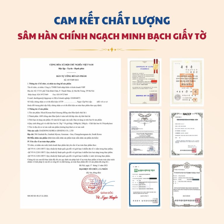 Hồng sâm Hàn Quốc thái lát 200g