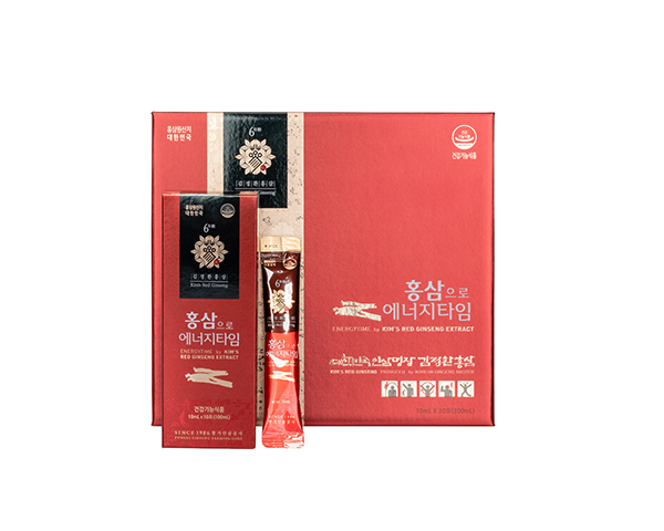 Nước uống hồng sâm Energy Time by Kims Red Ginseng Nước uống hồng sâm Energy Time by Kims Red Ginseng
