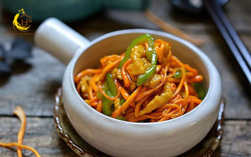 Món ăn từ đông trùng hạ thảo