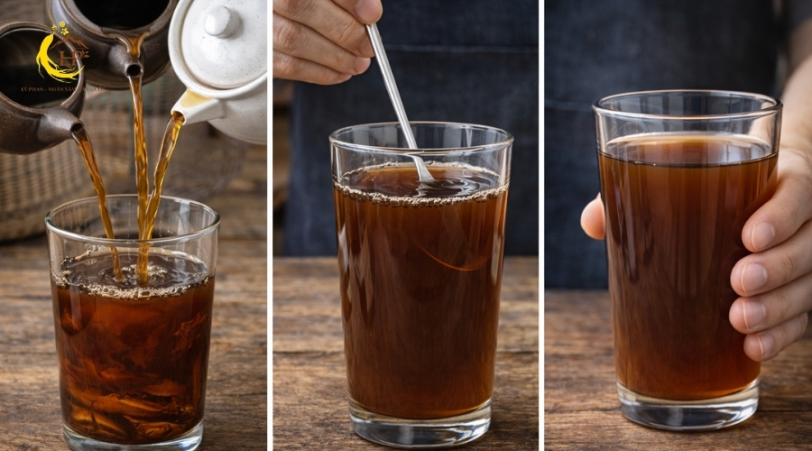 Hòa trộn nấm linh chi