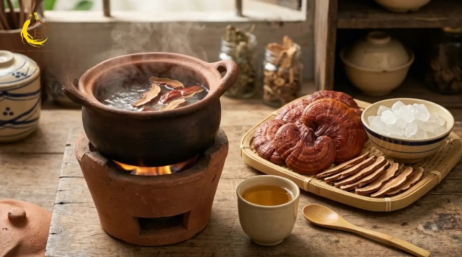 Nấu trực tiếp trên bếp Nấu trực tiếp trên bếp