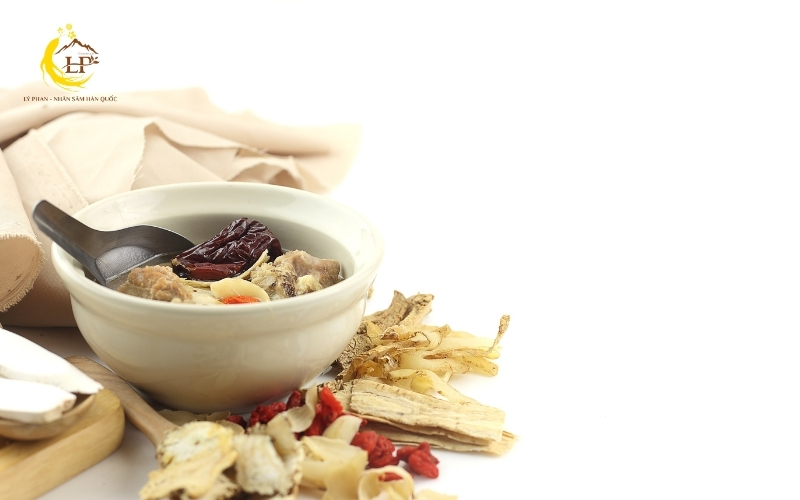 Cháo/súp sâm cho người già và trẻ nhỏ