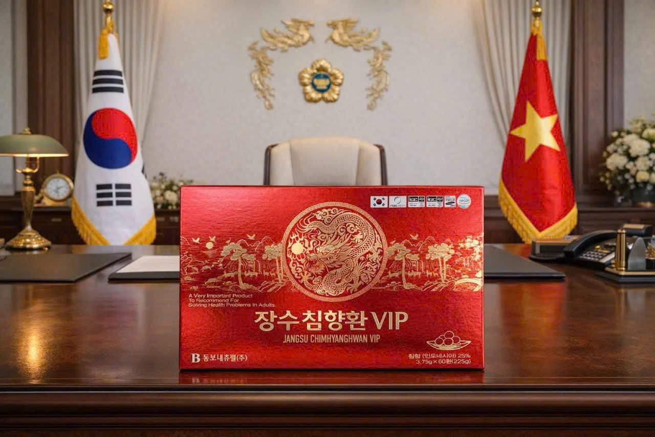 Công dụng của an cung bổ não trầm hương rồng vàng vip
