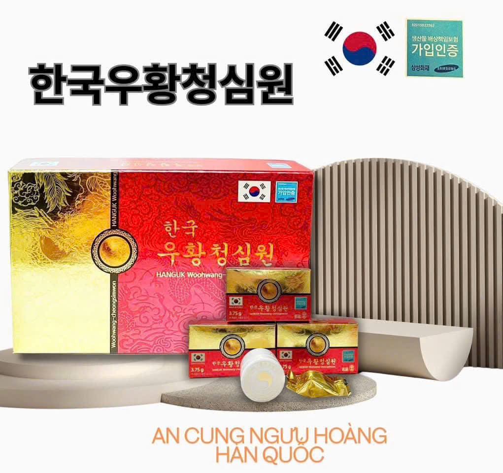 Cách sử dụng An Cung Ngưu Hoàng Hoàn Hàn Quốc Cách sử dụng An Cung Ngưu Hoàng Hoàn Hàn Quốc