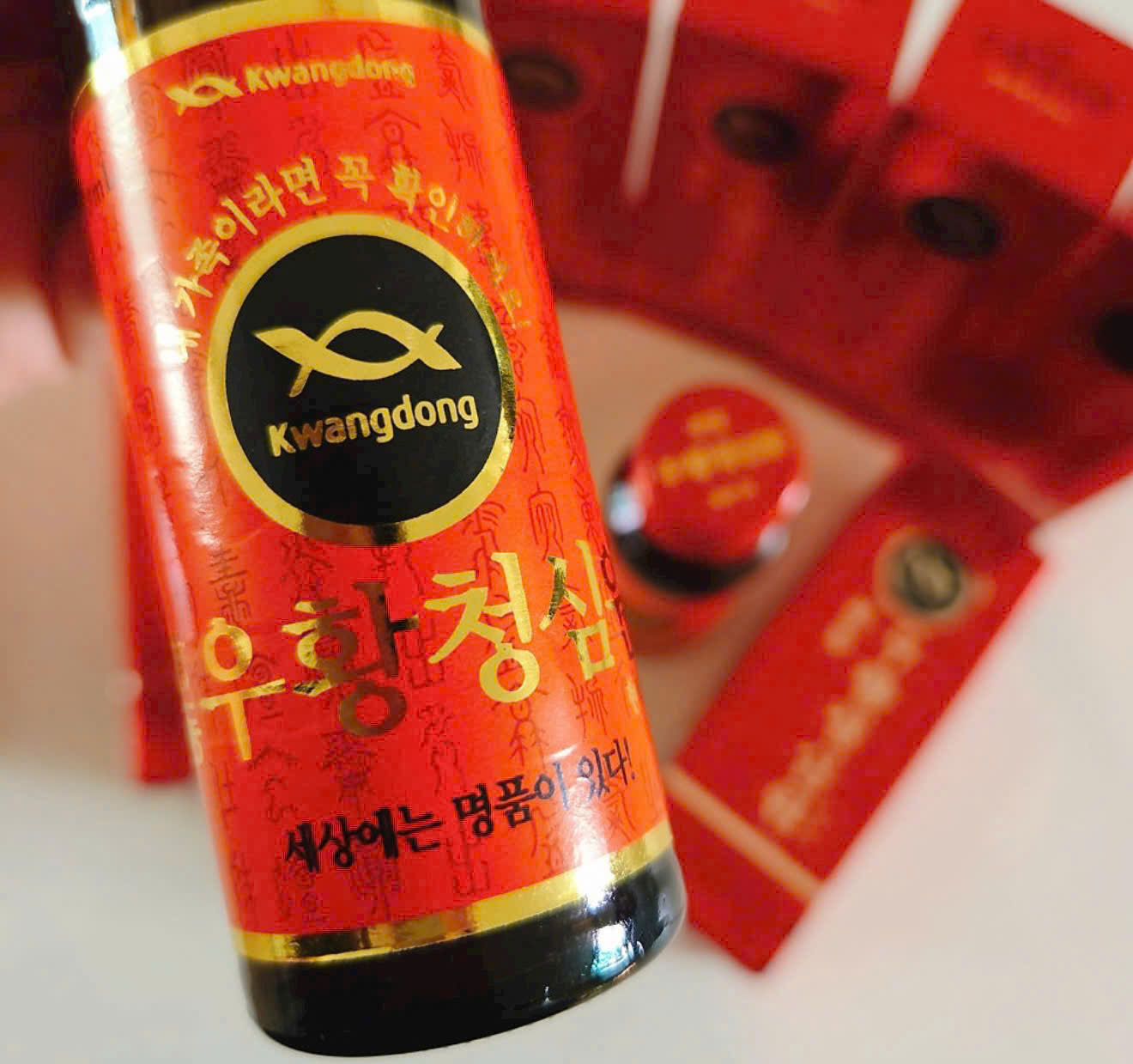 an cung ngưu hoàng dạng nước