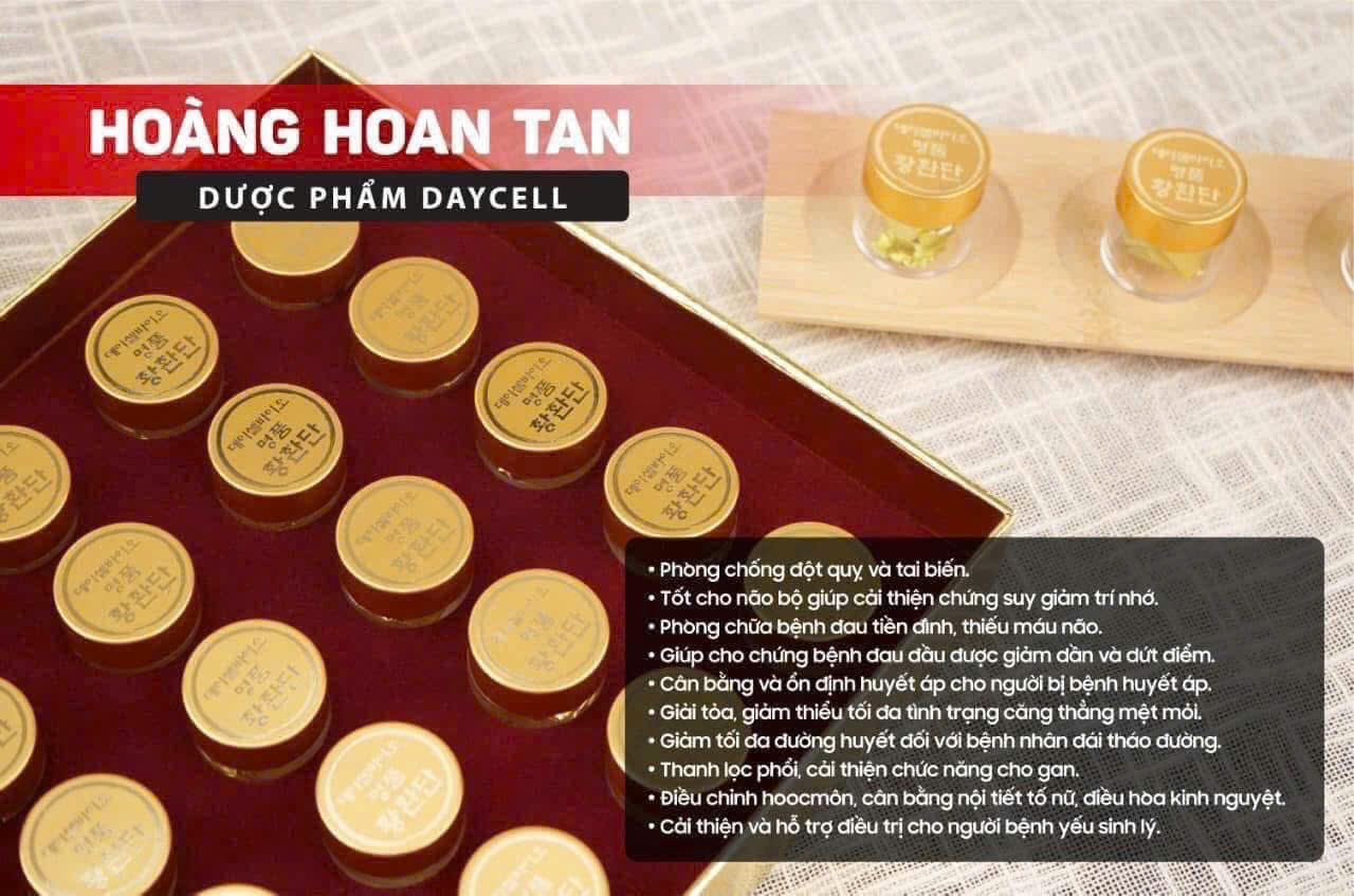 Cách sử dụng và bảo quản An cung hoàng hoan tan DAYCELL Cách sử dụng và bảo quản An cung hoàng hoan tan DAYCELL