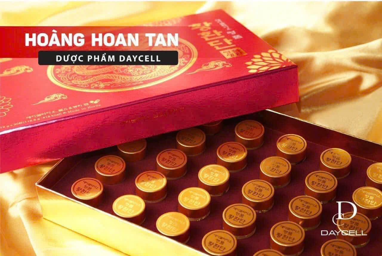 Thành phần nổi bật của An cung hoàng hoan tan DAYCELL Thành phần nổi bật của An cung hoàng hoan tan DAYCELL