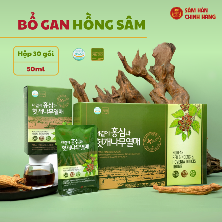 Nước hồng sâm Hovenia Dulcis