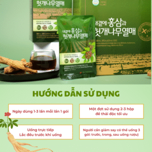 Nước hồng sâm Hovenia Dulcis