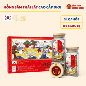 Hồng Sâm Hàn Quốc thái lát