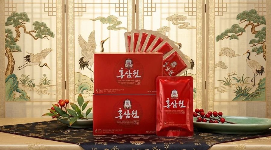 Các loại nước hồng sâm KGC