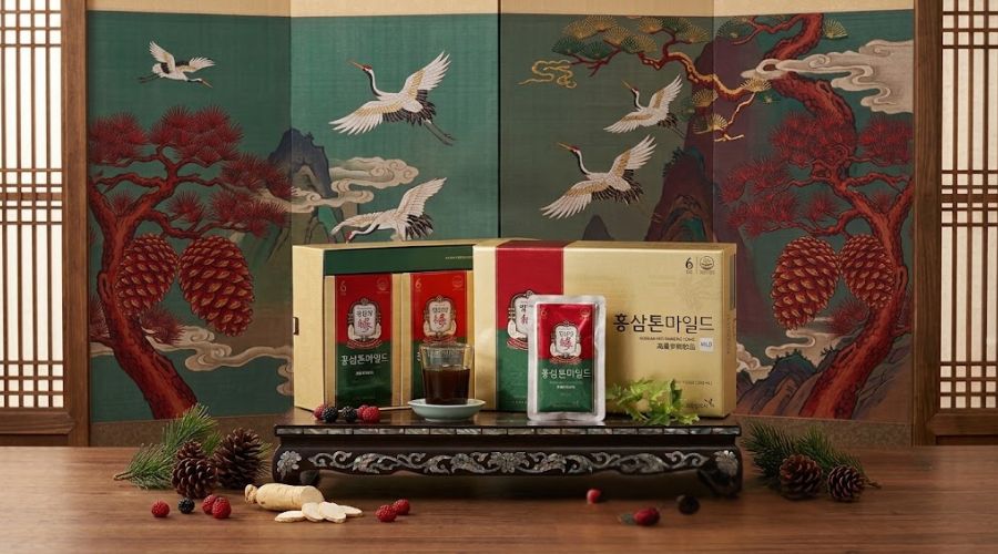 Nước hồng sâm KGC Tonic Original