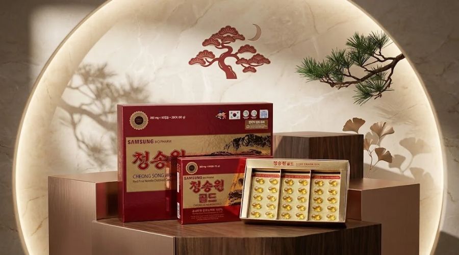 Tinh dầu thông đỏ Cheon Song Won Tinh dầu thông đỏ Cheon Song Won