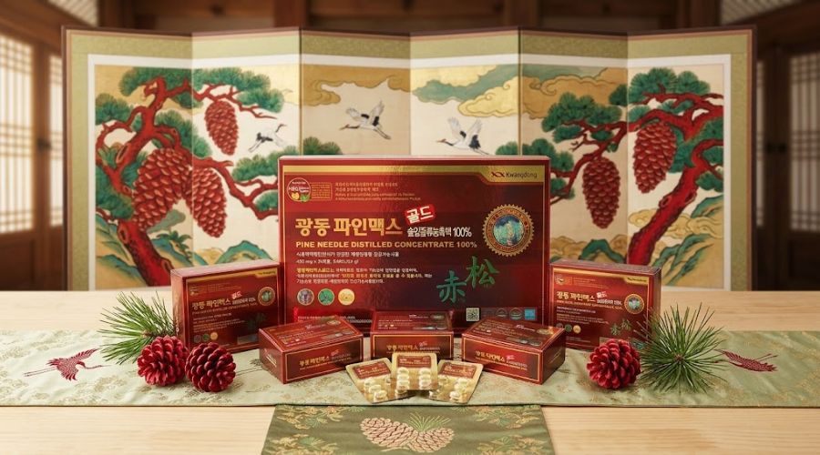 Tinh dầu thông đỏ Hàn Quốc