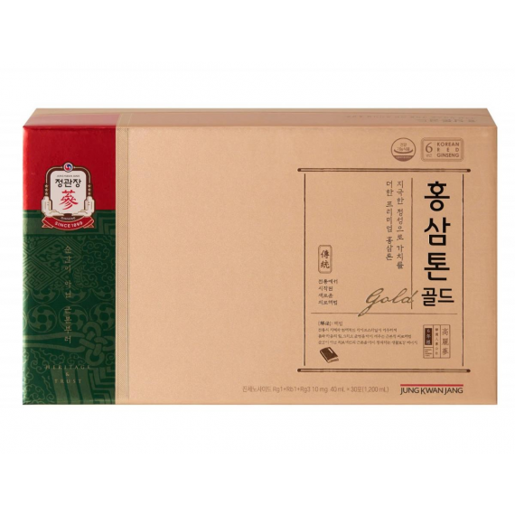 Nước Hồng Sâm Chính Phủ Tonic Gold KGC Jung Kwan Jang Nước Hồng Sâm Chính Phủ Tonic Gold KGC Jung Kwan Jang